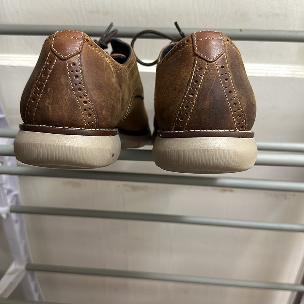 Johnston & Murphy Memory Foam. Plain Toe. Tan. Li… - image 6